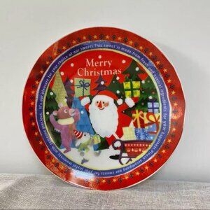 round decorative plate